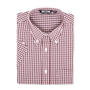 Camisa Relco Gingham Burgundy