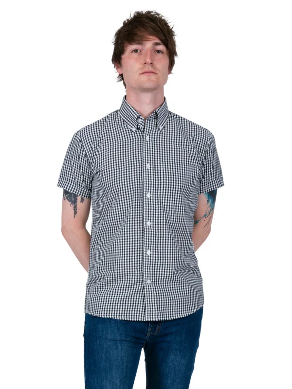 Camisa Relco Gingham Negro - Imagen 3
