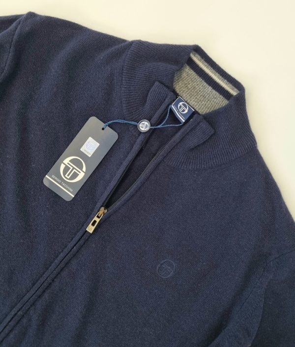 Cardigan Navy Sergio Tacchini - Imagen 3
