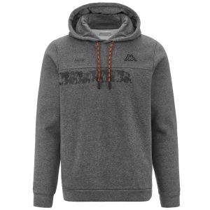 Sudadera Kappa logo Gino Grey, disponible en Breakaway